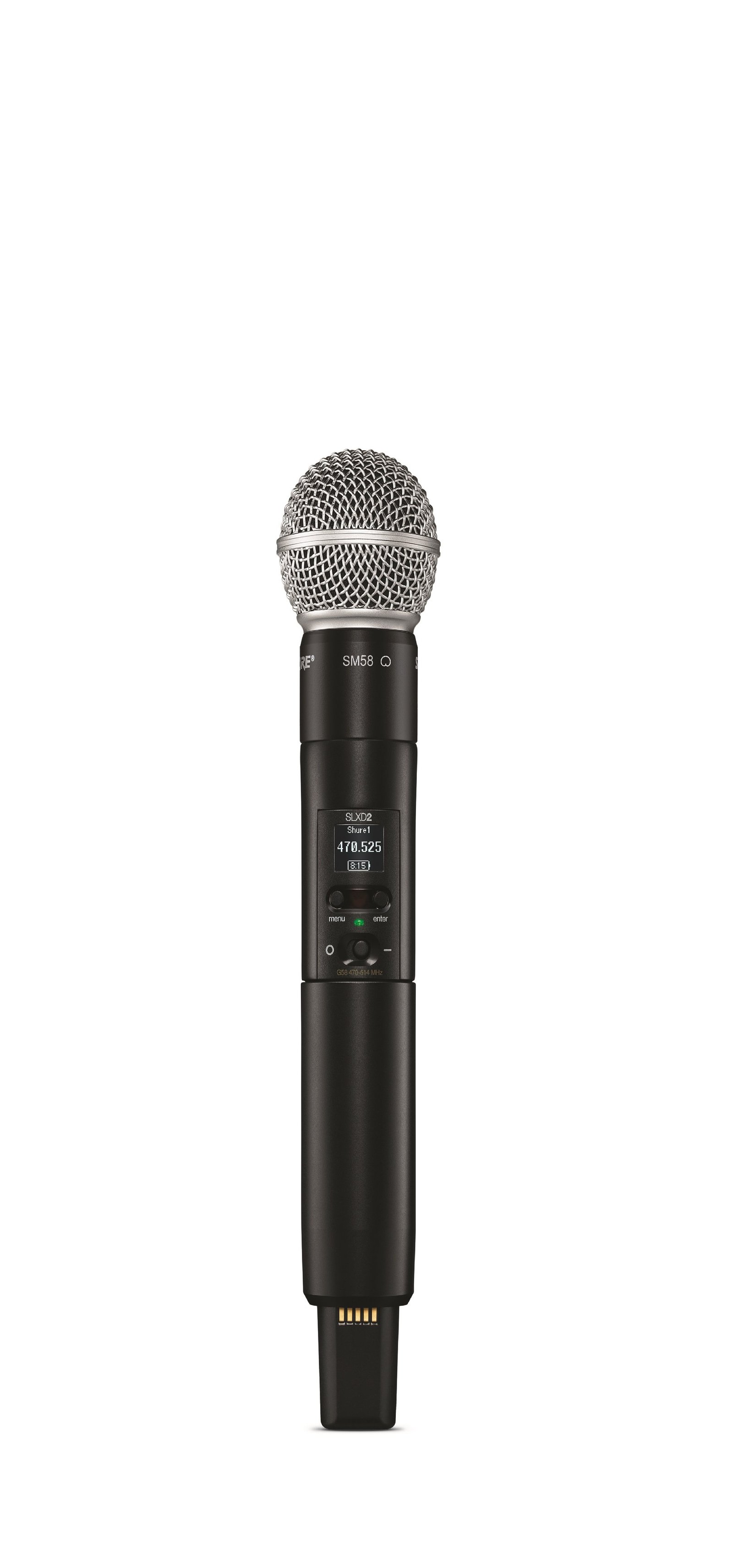Shure SLXD2/SM58 Handheld Transmitter with SM58 Capsule | Full