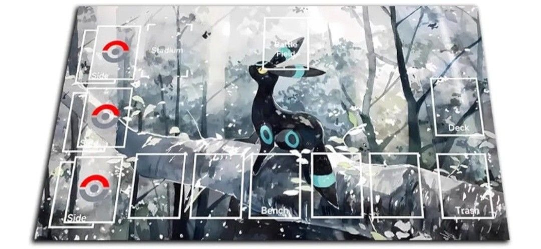 ポケモンカード ブラッキー&ダークライ プレイマット ブラッキー