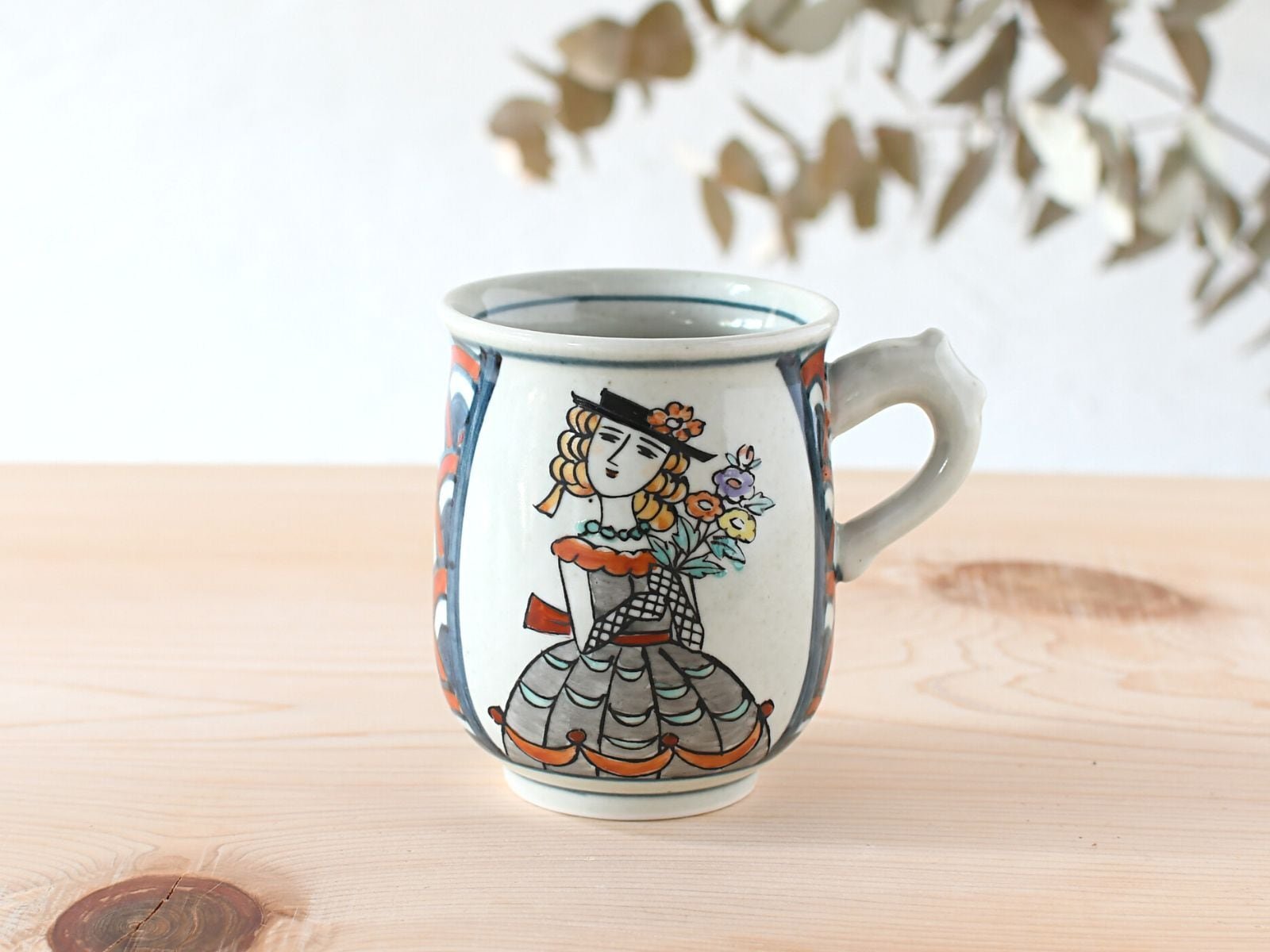 ARITAYAKI STOREオリジナル＊ 有田焼 円左エ門窯 手描き 南蛮人