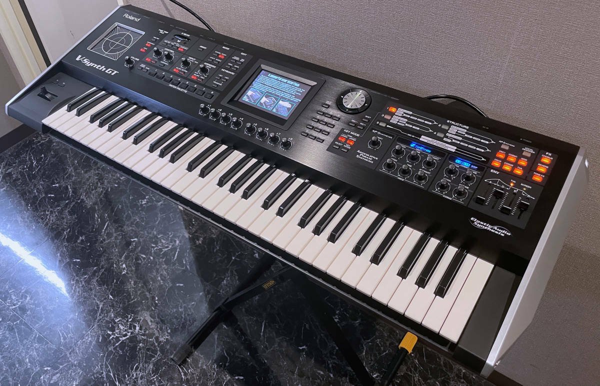 MATRIXSYNTH: Roland V-Synth GT Keyboard Synthesizer Version 2.0