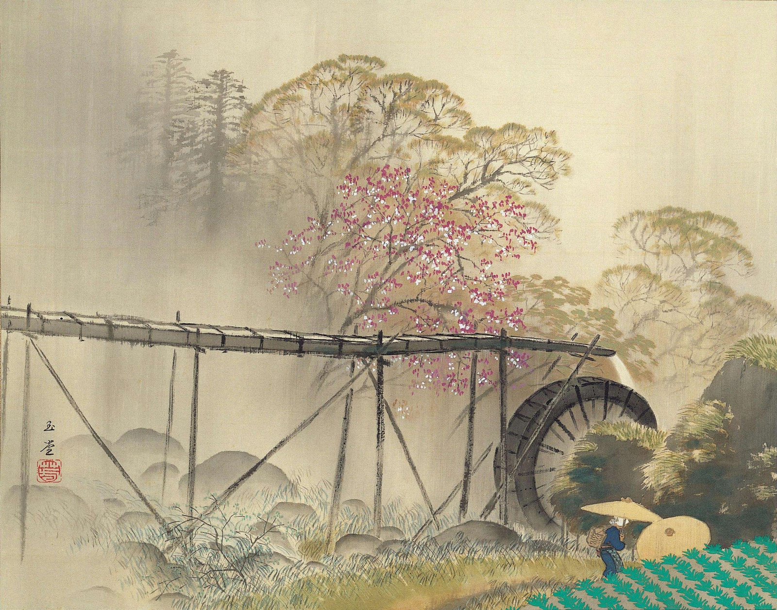 日本画家三巨匠☆横山 大観 筆作品☆ 日本画家三巨匠横山 大観 筆作品