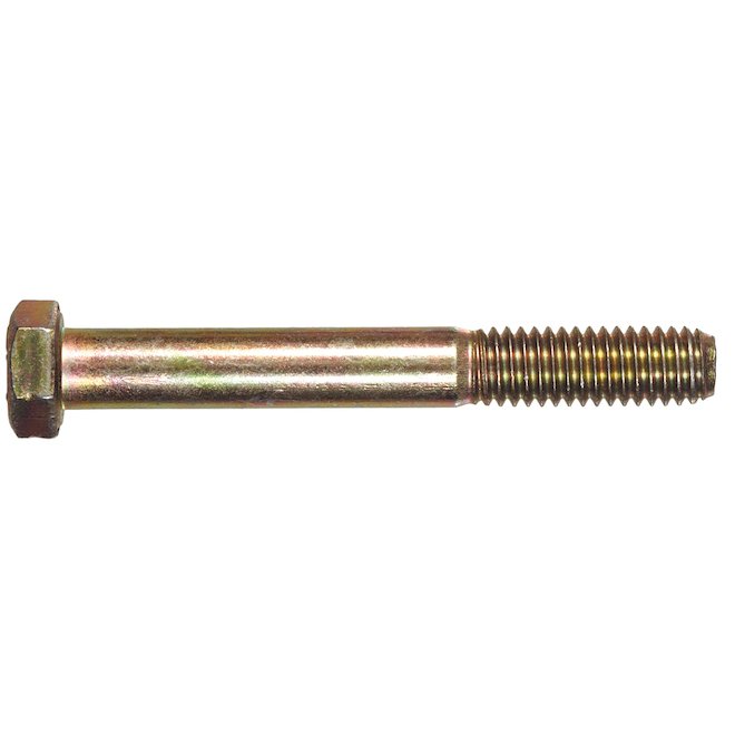 Hillman 1/4-in x 0.75-in Yellow Zinc Standard SAE Hex Cap Screws 4