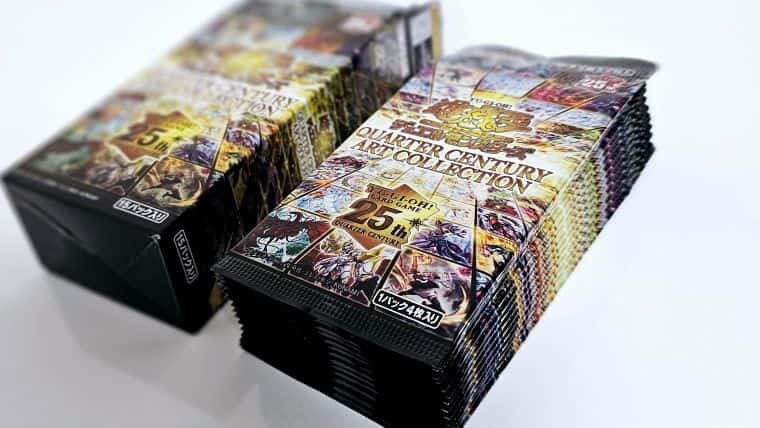 遊戯王QUARTER CENTURY ART COLLECTIO 1 カートン 遊戯王QUARTER