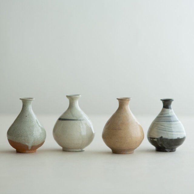 大吉さん 泥牛作品 粉引徳利 大吉さん 泥牛作品 粉引徳利 大吉さん 泥