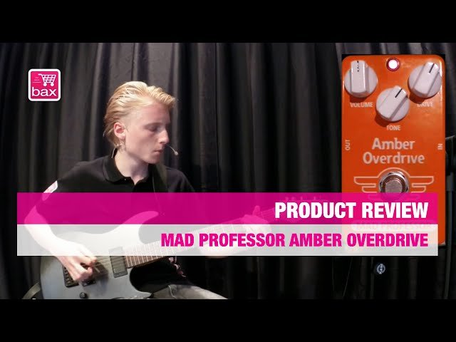 Mad Professor Amber Overdrive Guitar Effect Pedal Review | Bax