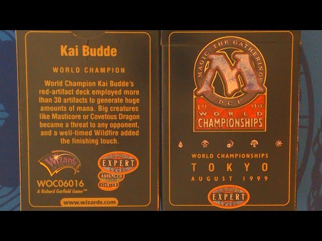マジック：ザ・ギャザリング WORLD CHAMPIONSHIPS 1999 kai budde mtg