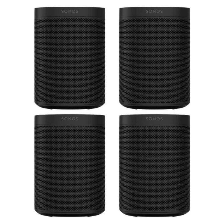 Sonos One Gen 2 - Set of 4 Wireless Smart Speakers with Voice