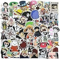 Amazon.co.jp: 50枚 ステッカーセット海賊 コミック 防水デカール