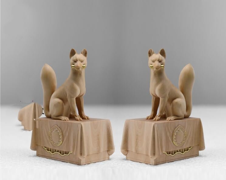 陶器製 色絵金彩 お稲荷さん 狐 3点まとめて M R8593 【公式通販】