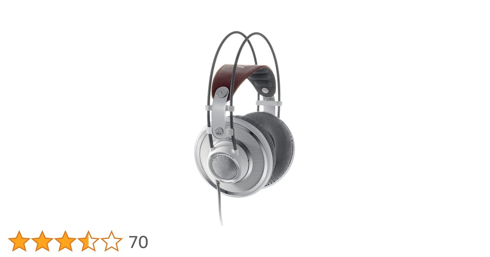 AKG K701 リファレンスヘッドフォン グレー 純正箱あり K701