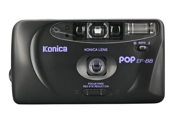 Konica Efj Konica Pop Z 稀少 撮影可 コニカ POP EFJ の海外版 黒 Konica