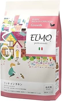 Amazon.co.jp: 【幼犬 子犬用 イタリア製ドッグフード 3kg】ELMO