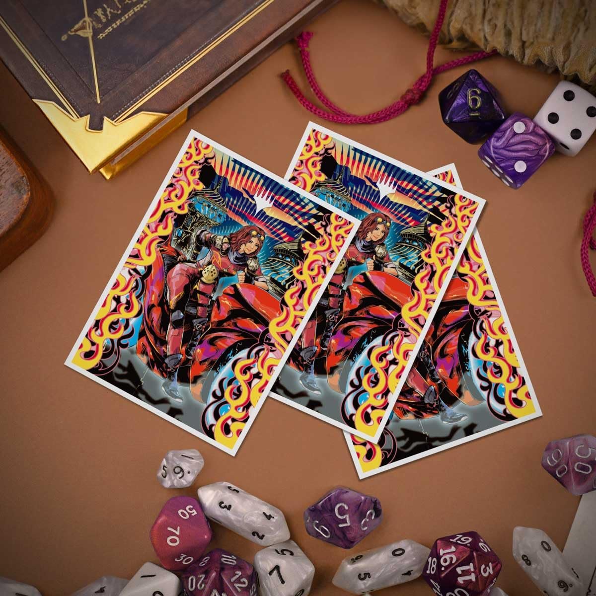 未使用】灯を追う者、チャンドラ APEX スリーブ 105枚 未使用】灯を追う