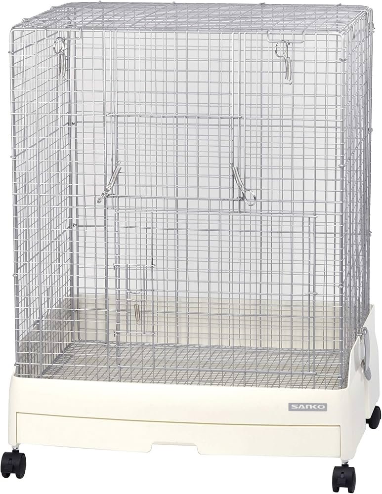 三晃商会 イージーホーム 60 ハイ ホワイト キャスター 保温カバーつき