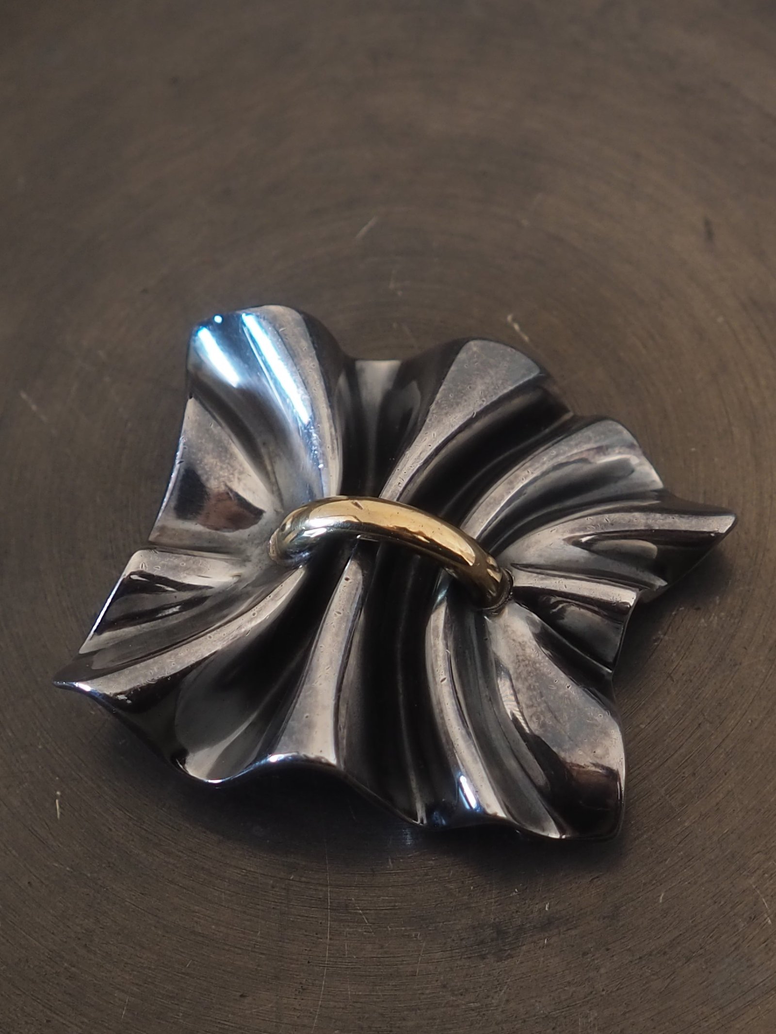 Georg Jensen ジョージ・ジェンセン リーネ・ムンテ ブローチ #399