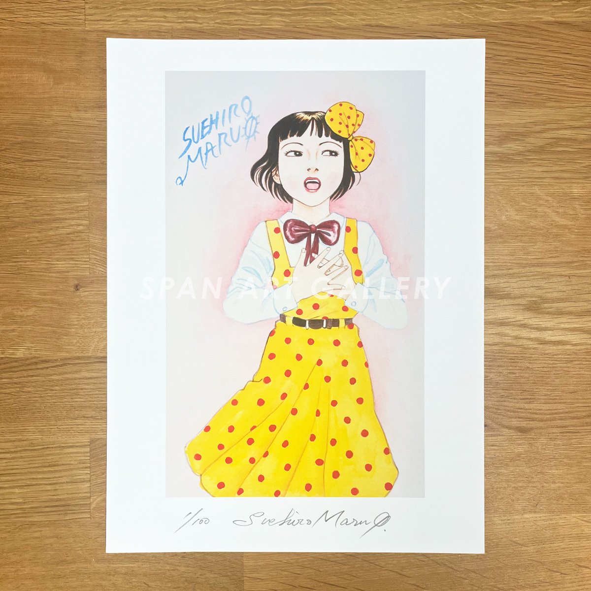 丸尾末広 複製原画 少女椿 みどりちゃん 2枚セット Span Art Gallery