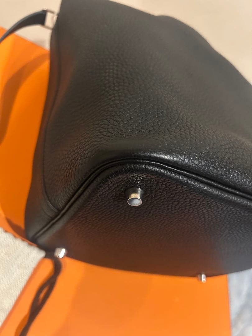 ♡美品♡エルメス ピコタンロックMM ノワール シルバー金具