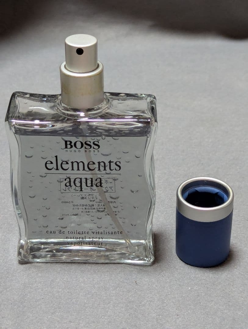 廃盤希少ヒューゴボスエレメンツアクアオードトワレ100ml