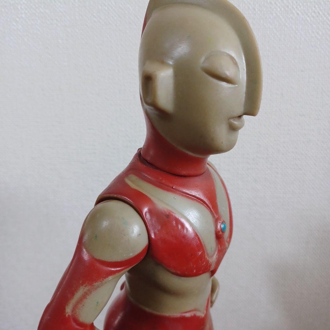 当時もの　希少ブルマァク製　285㎜「ウルトラマン」ソフビフィギュア