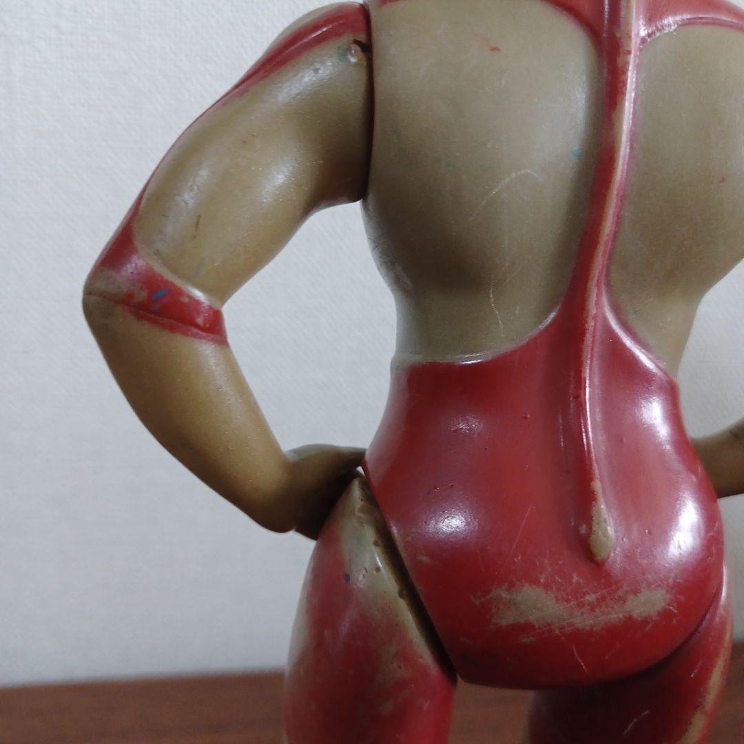 当時もの　希少ブルマァク製　285㎜「ウルトラマン」ソフビフィギュア