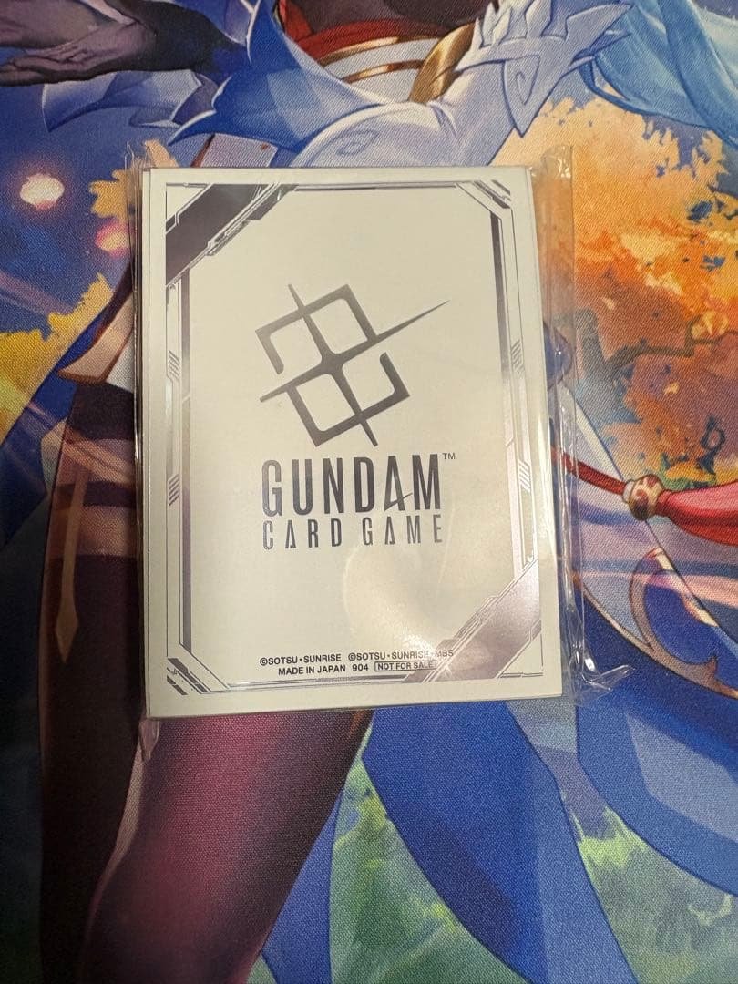 ガンダムカードゲーム　gcg β版体験会プロモーションスリーブ　未開封　70枚 ガンダムカード β版体験会 スリーブ 70枚入り - メルカリ