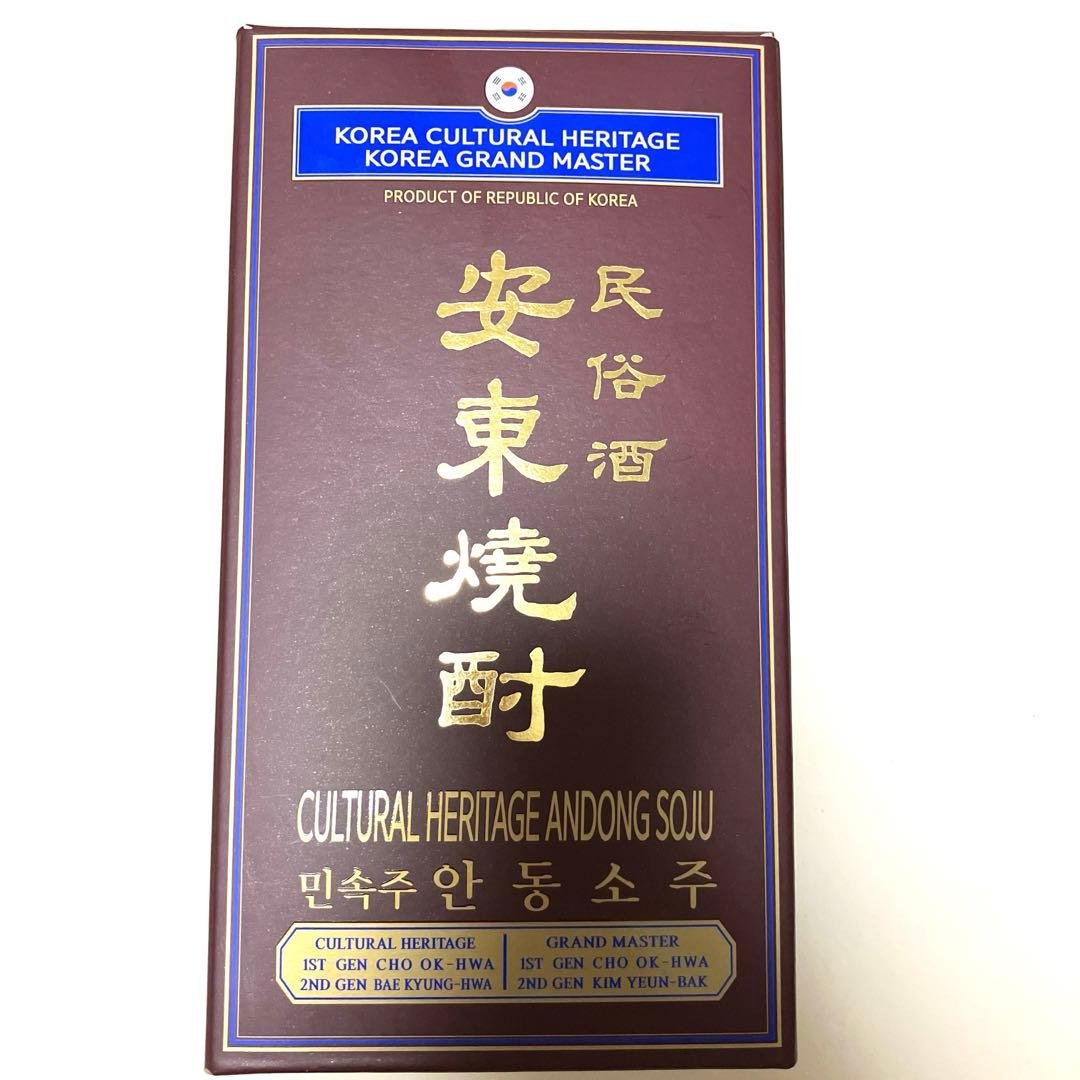 未開封」韓国焼酎 本格焼酎 安東焼酎 400ml - メルカリ