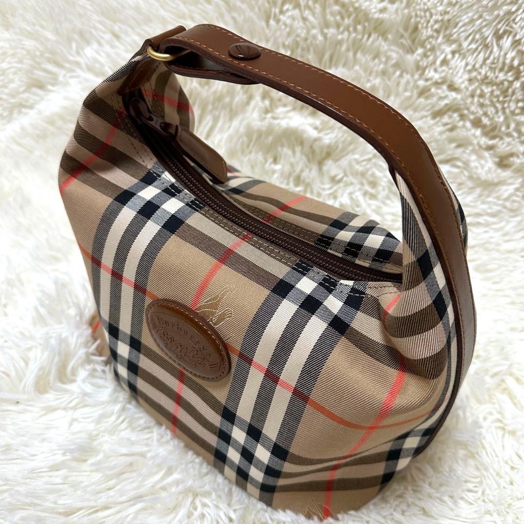新年スペシャル出品　未使用バーバリー ミニハンドバッグ　ノバチェック