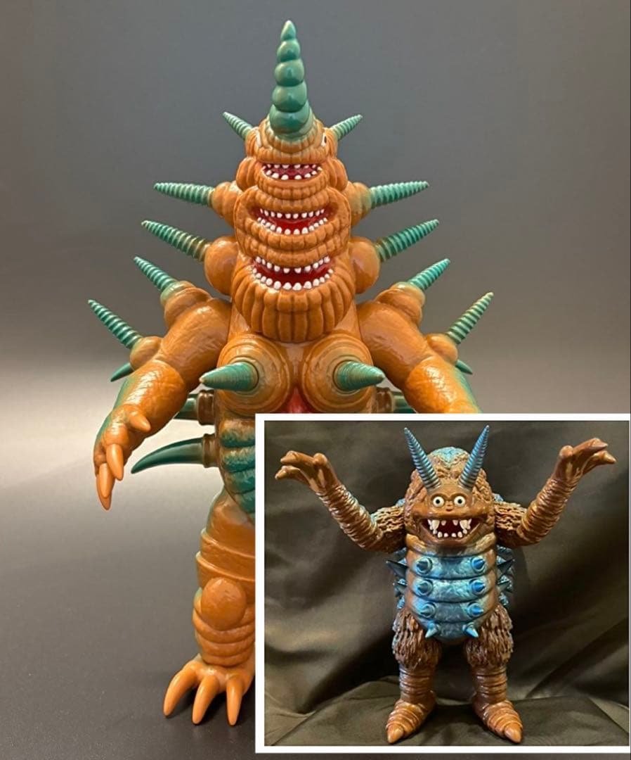 Y・MSFウルトラソフビシリーズ 合体怪獣　プラズマ　マイナズマ　2点セット Y・MSFウルトラソフビシリーズ 合体怪獣 プラズマ マイナズマ 2点