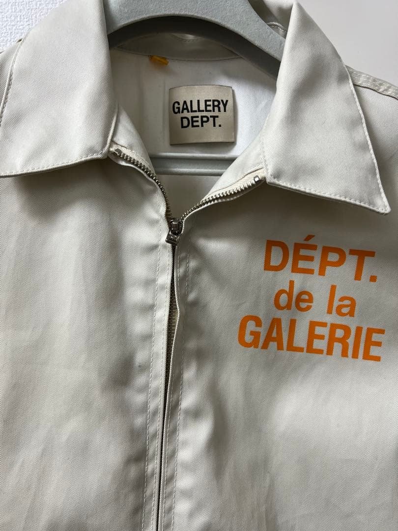 GALLERY DEPT.23AWコットンツイルジャケット ロゴ スイングトップ