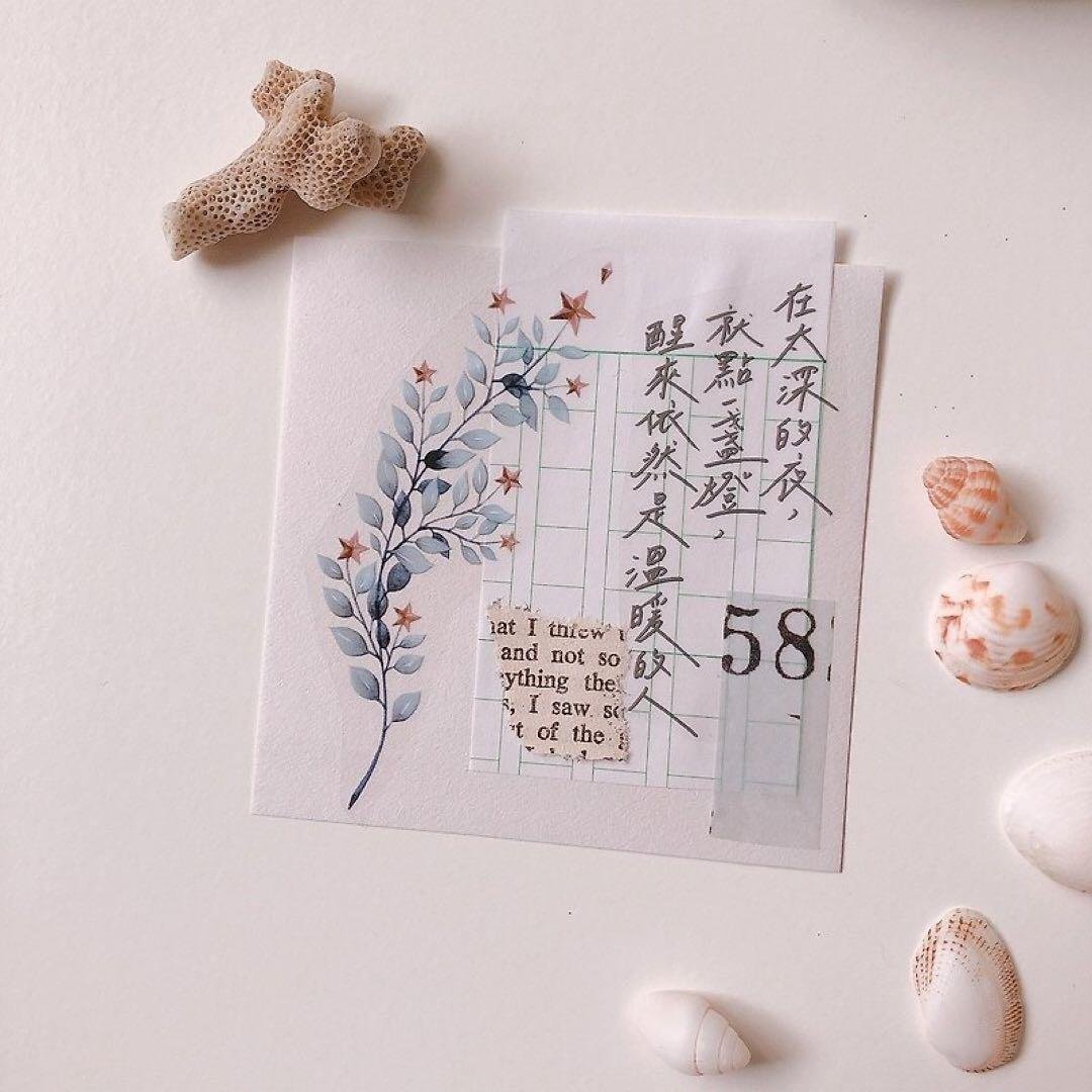 loidesign《星野》海外マスキングテープ　マステ 【1712】