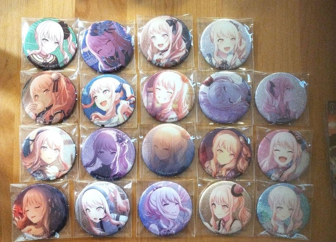 プロセカ　暁山瑞希　グリッター缶バッジ　まとめ売り プロジェクトセカイ 暁山瑞希 グリッター缶バッジ イベントイラスト