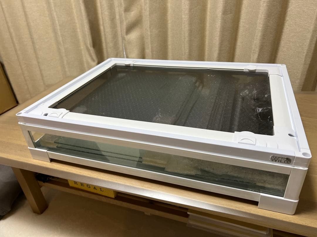 パンテオン　WH6045　ホワイト　ガラスケースケージ 爬虫類ケージ 三晃商会 パンテオン ホワイト WH6045(60.5×45.5×45cm