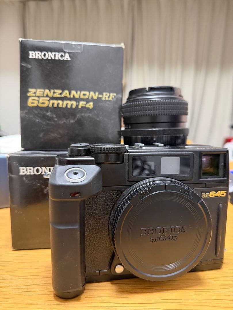 ブロニカRF645 65MMレンズセット　元箱付き ブロニカRF645 65MMレンズセット 元箱付き 2026年最新】ブロニカrf645