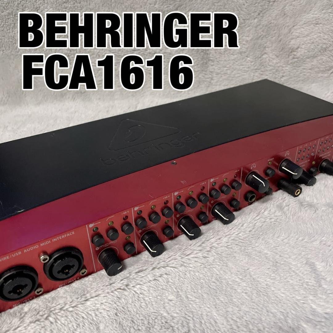 BEHRINGER ベリンガー FCA1616 現状品 BEHRINGER ベリンガー FCA1616 現状品
