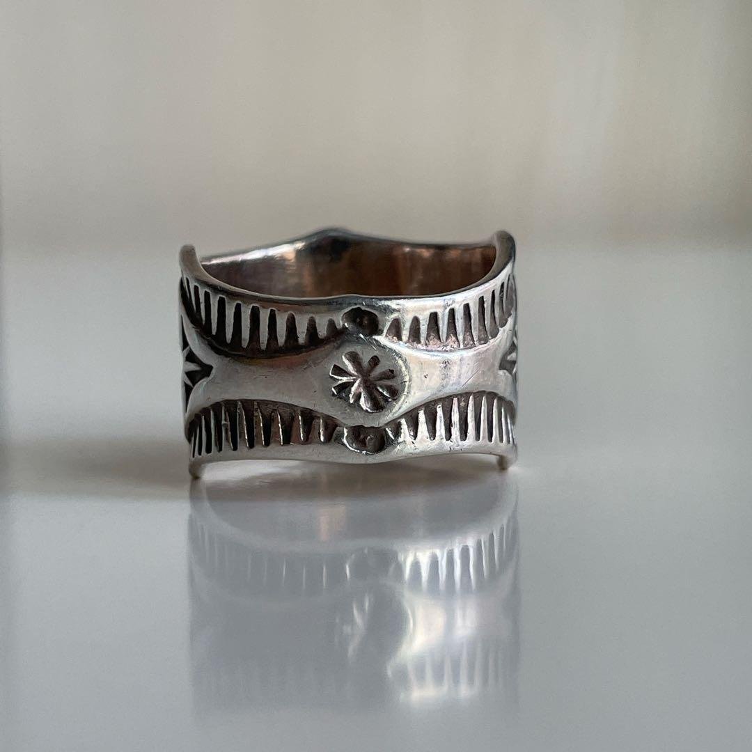 NAVAJO ナバホ SUNSHINE REEVES リング 16号