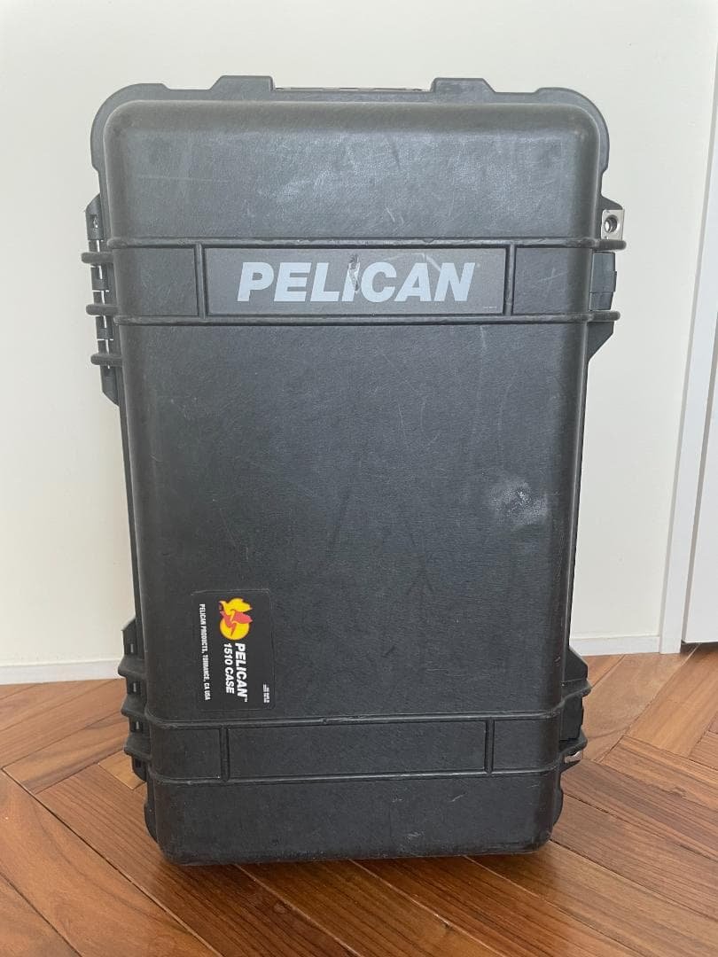 希少:ペリカンケース Pelican Protector 1510LOC PELICAN ペリカン プロテクターケース 1510(ウレタン付き/ブラック