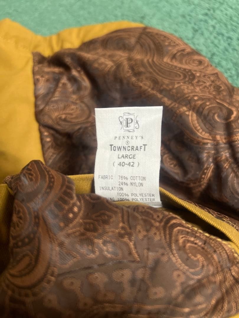 ⭐️WAIPER×TOWN CRAFT ⭐️新品‼️タグ付き　ダービーベスト　Lサイズ