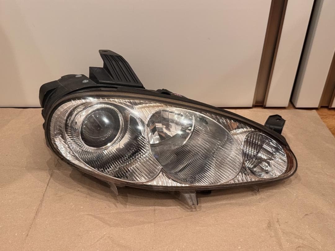 マツダロードスターNB後期型標準ヘッドライト右側 ロードスター NB前期用 標準ヘッドランプ左右セット（サイドターン