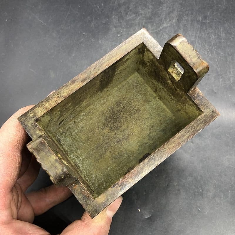 銅製 双龍蓋香炉 円形香炉 香道具 装飾品 工芸品 美術 置物 銅製 茶道