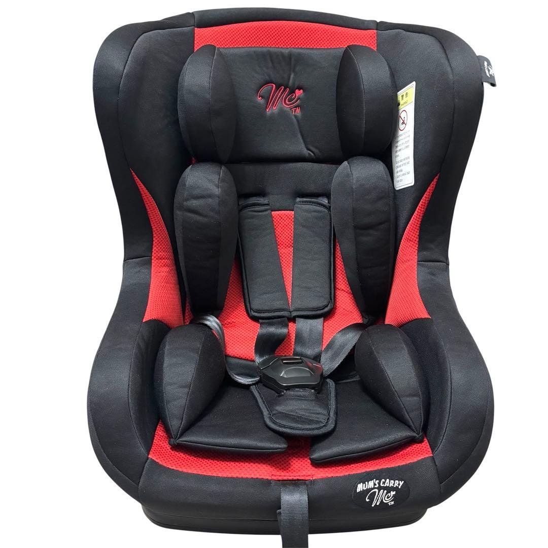 美品 西松屋 マムズキャリー レジェ チャイルドシート レッド 赤