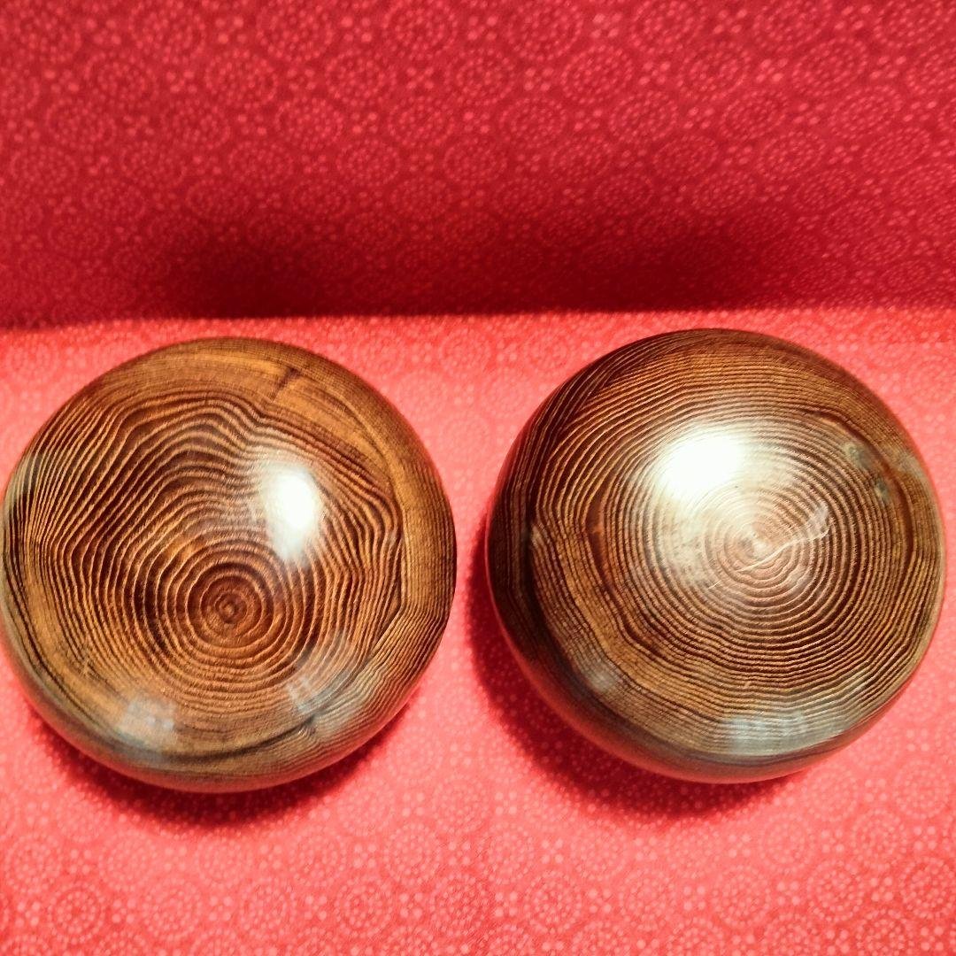 碁石セット蛤白石那智黒石34号中古良品　白181個黒182個特大碁笥割れホツ無し